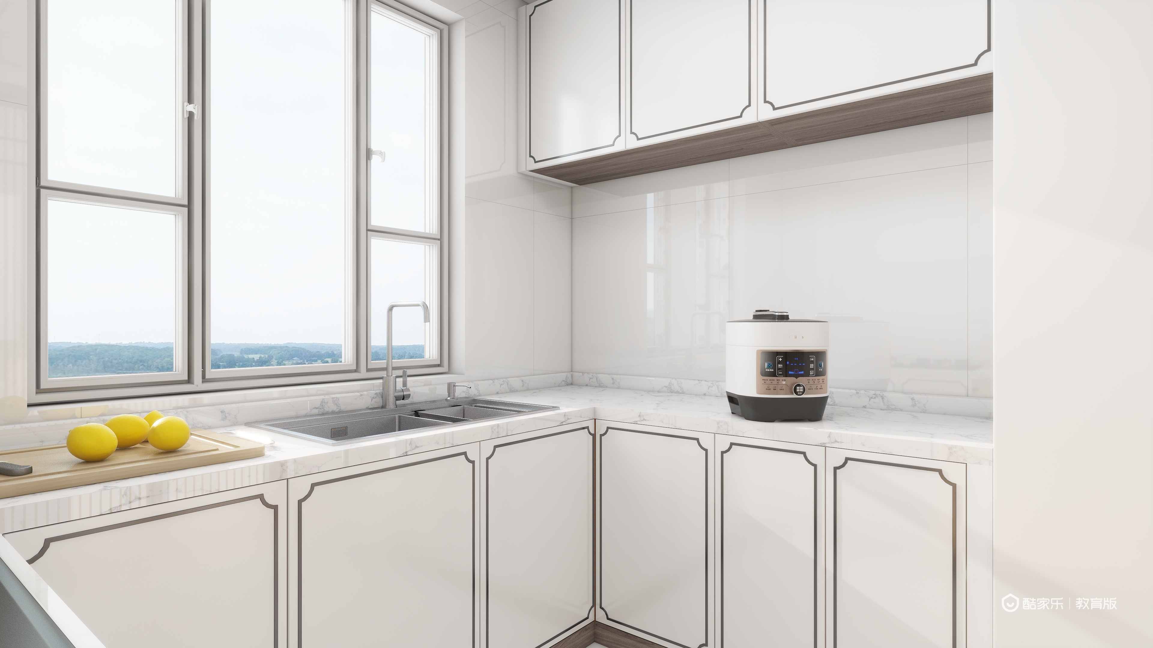 杨豪tvzA-雅韵轩一层厨房装修效果图第3张