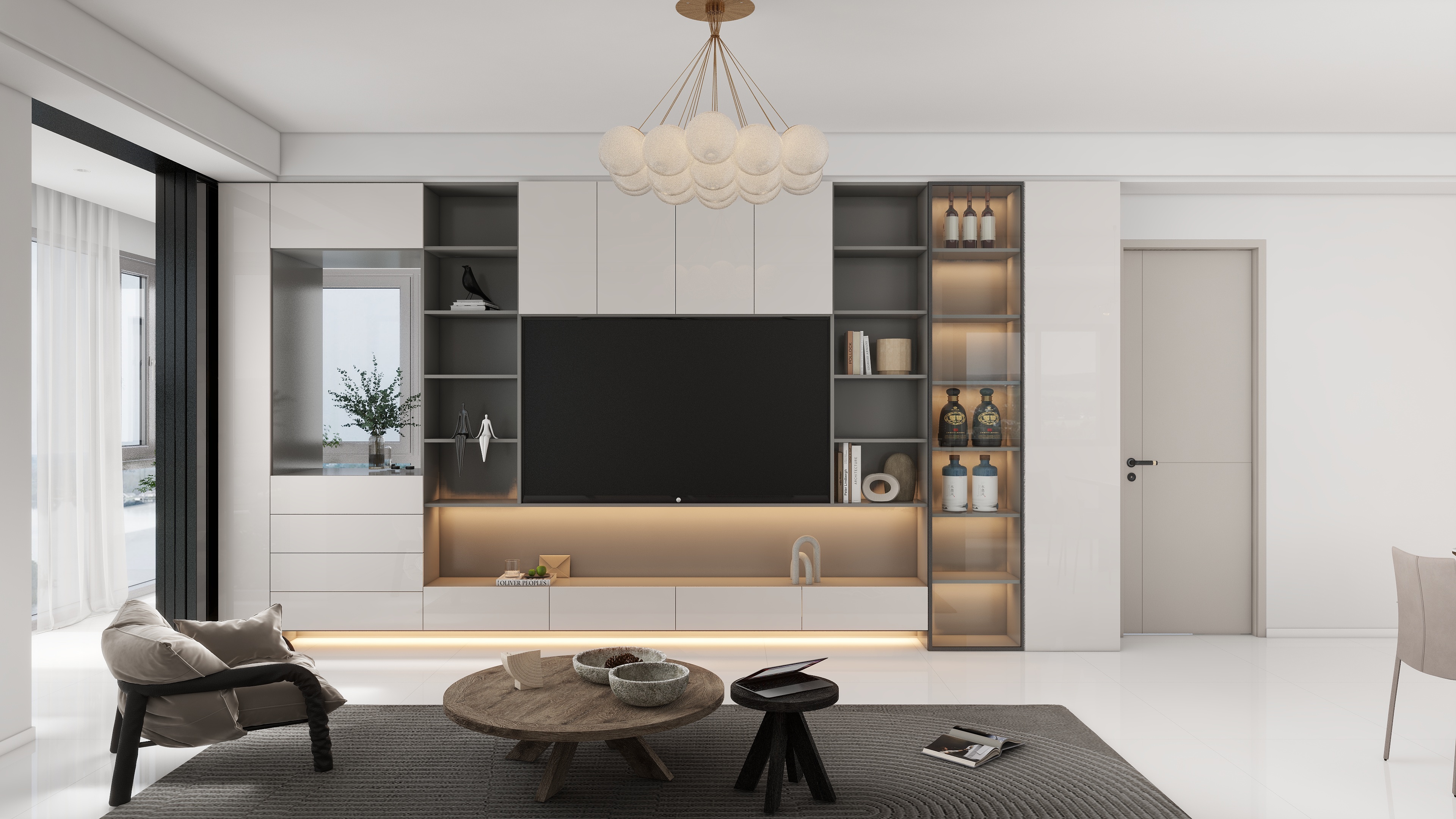 渐层-133㎡现代简约-装修设计方案