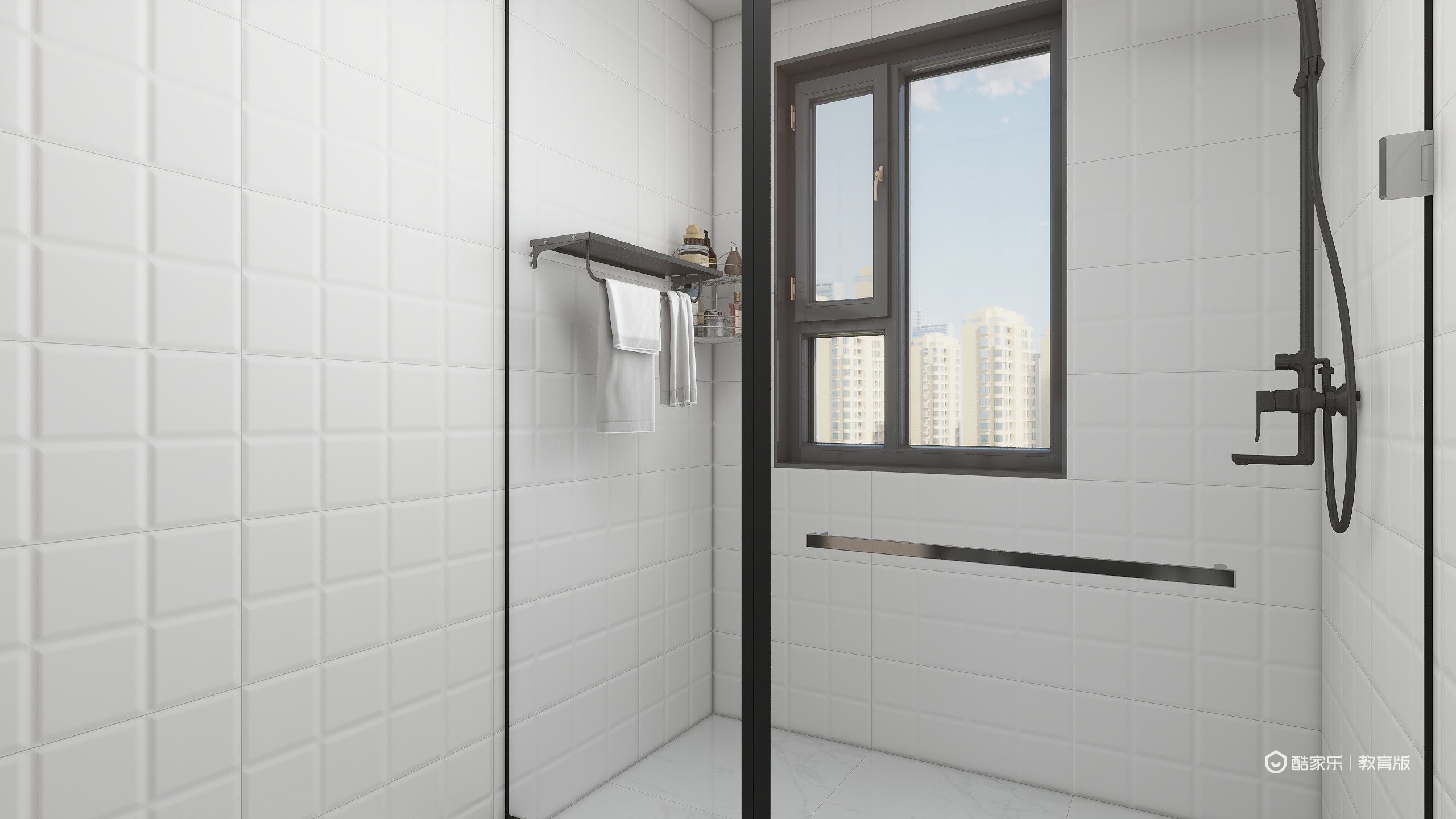 杨豪tvzA-雅韵轩一层卫生间装修效果图第2张