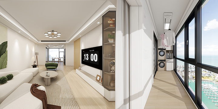 羽天雨地-金昌香湖印月1-404第二稿-装修设计方案