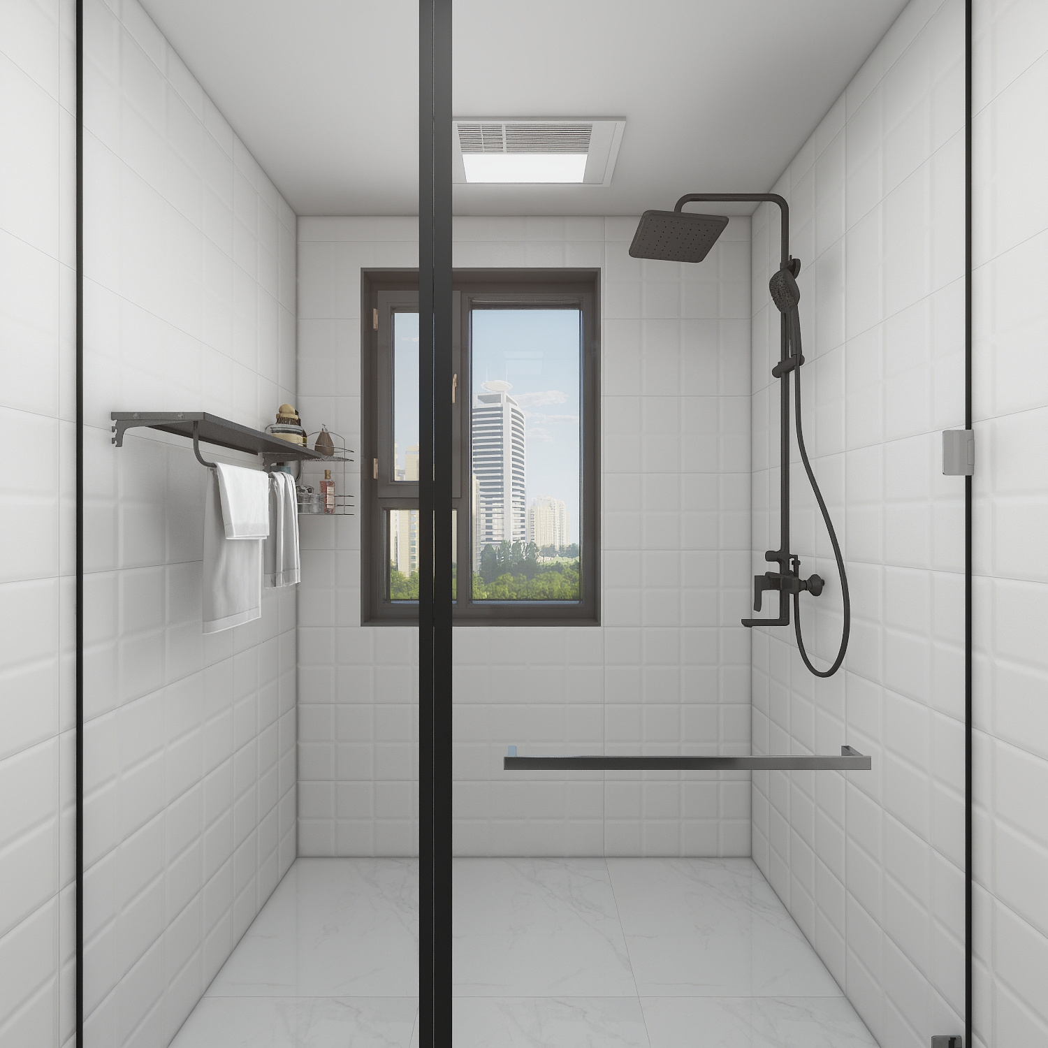 杨豪tvzA-雅韵轩一层卫生间装修效果图第1张