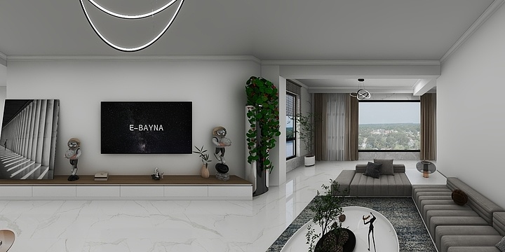 毛的猫的毛-御龙湾5-1-701-装修设计方案