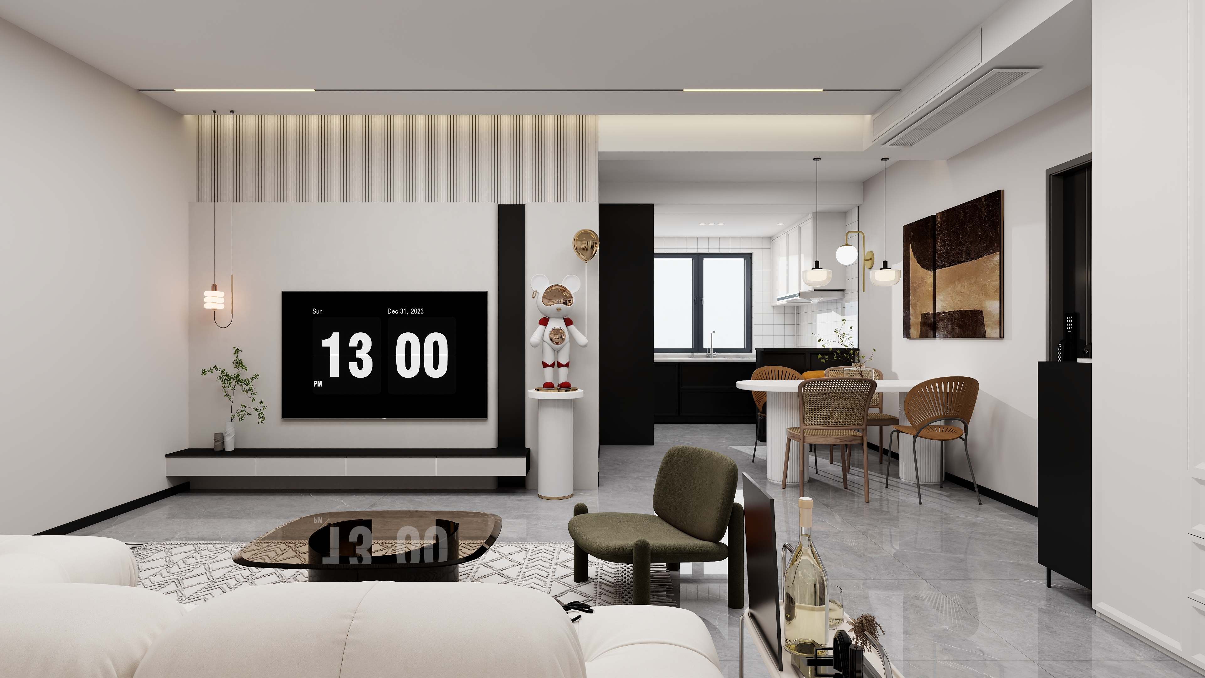 耽美娘-现代简约-装修设计方案