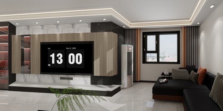 昔阳中海装饰-122.54港式-右厨-装修设计方案