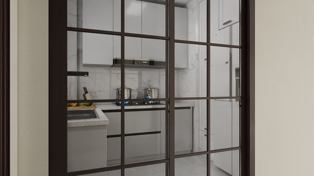 Breaksea-硬装专业等级考核户型-副本-装修设计方案