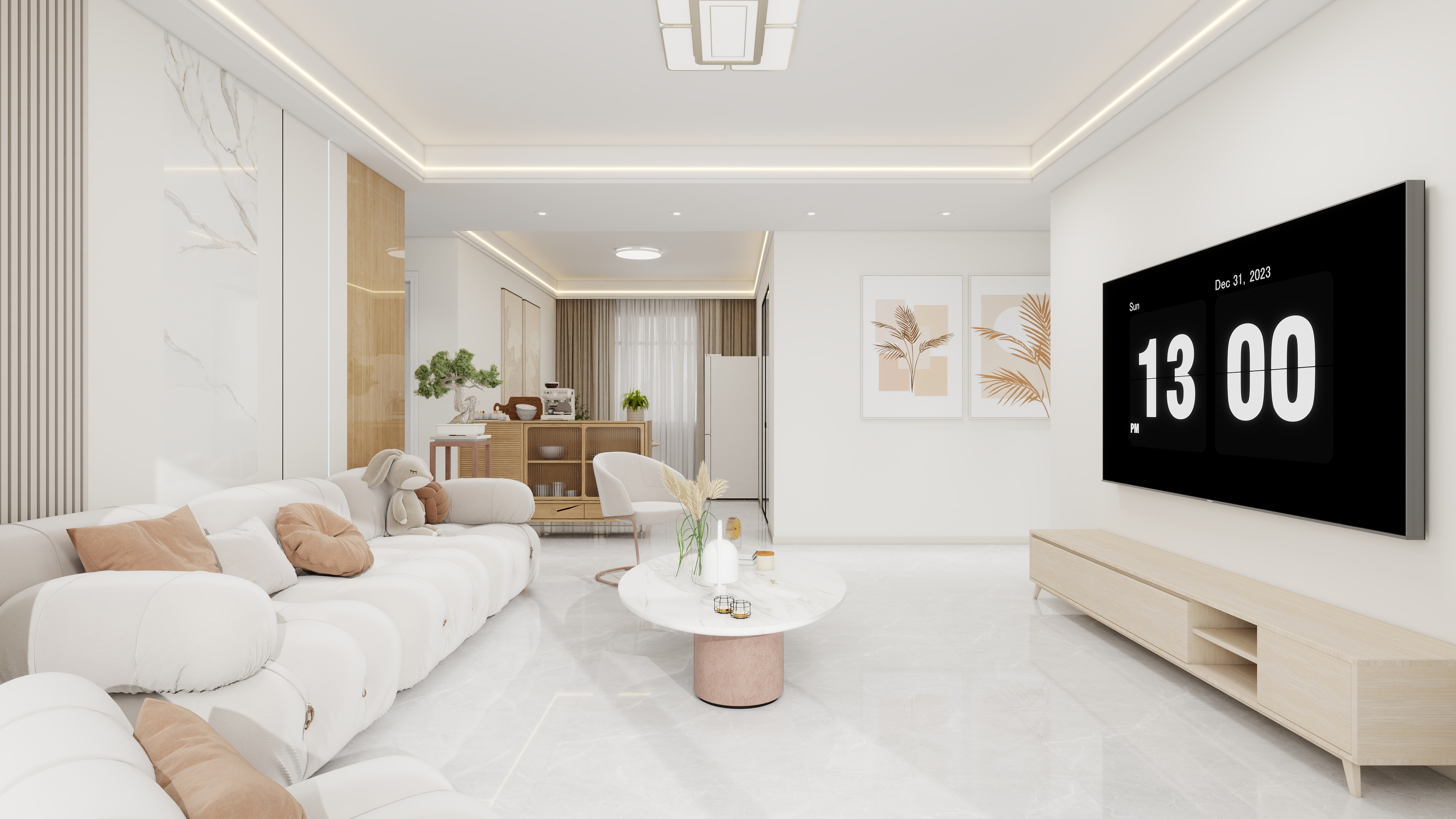 133*YLqc-北欧轻奢风格-轻光-装修设计方案