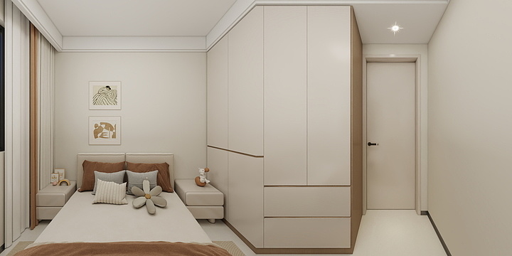 Mr張賸-玉园蝴蝶谷13-2-1501现代黑白灰-装修设计方案