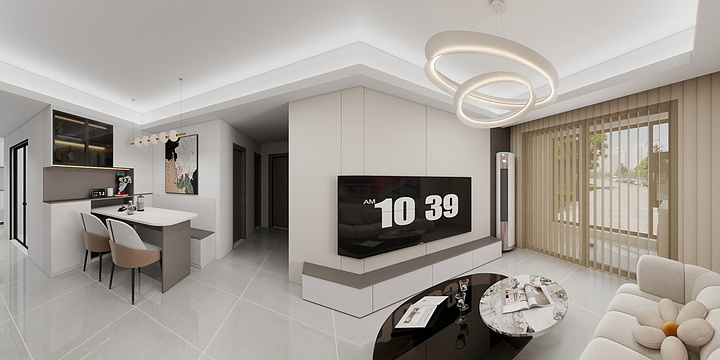 全屋整装定制阿坤-中建鄂旅投岭南悦府12栋1203-装修设计方案