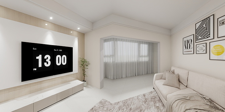 巴山夜雨kZAD-旧改虢镇-装修设计方案