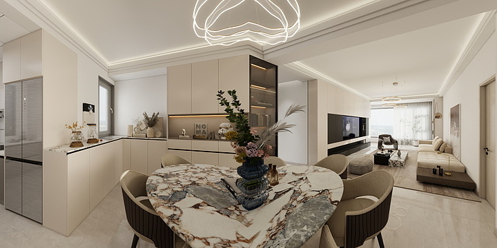 乐宝设计-润兰之城马先生-装修设计方案