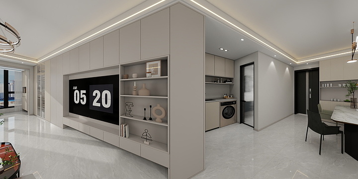 风格居全案设计V曹-宏远佳苑-902-效果图-改-装修设计方案