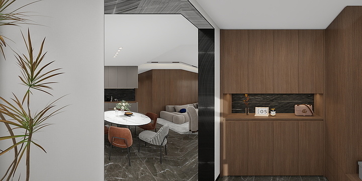 装修设计师-文东-江南一品139户型效果图-装修设计方案