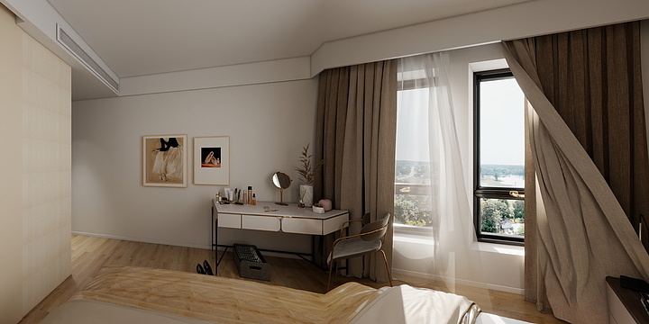 任爱-上海绿城朱总1-装修设计方案