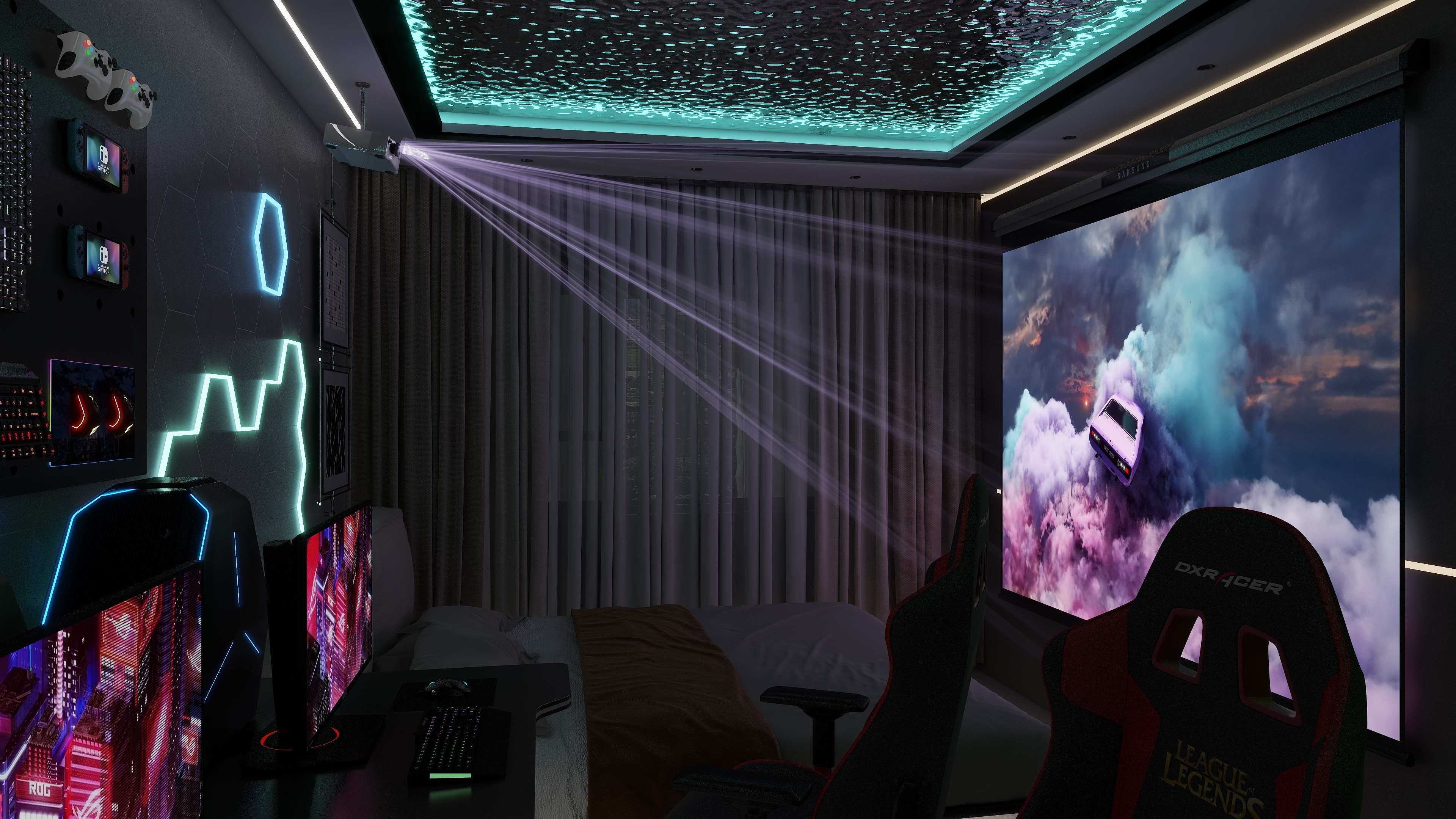 恒一装饰-悦江苑110㎡杜师-方案最新-装修设计方案