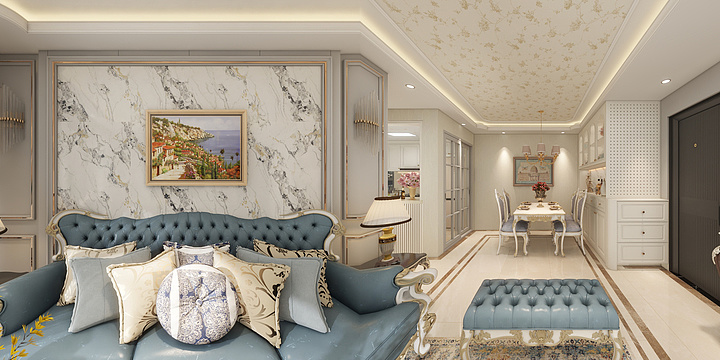 Doraon-深圳东海-富汇豪庭2栋33B户-2-装修设计方案