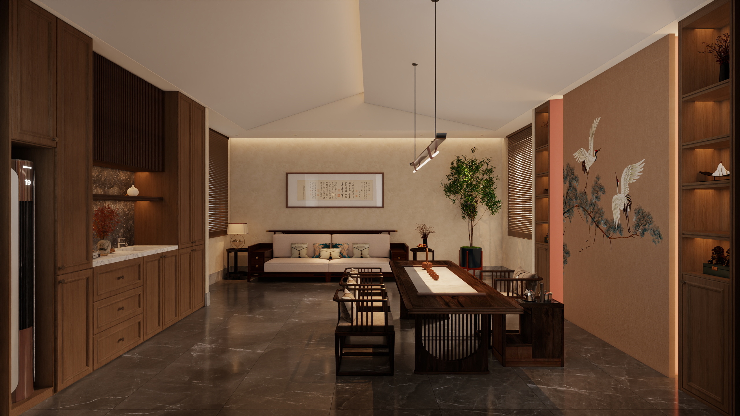 不悔-农村新中式别墅-装修设计方案