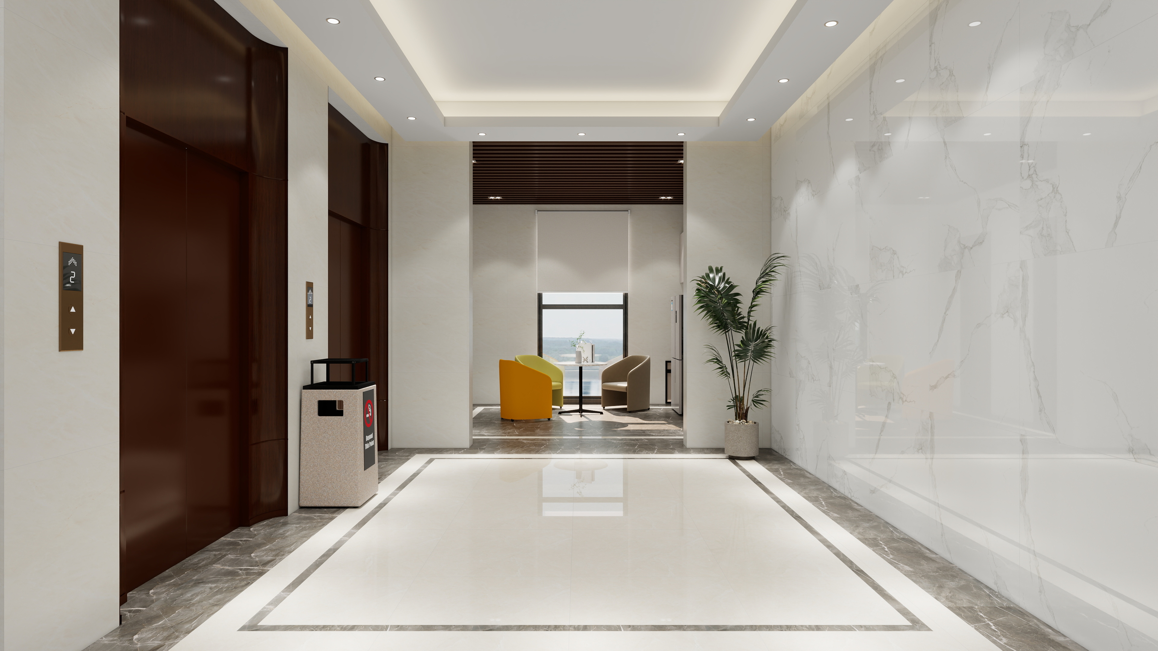 力威家具-特变电电梯间-装修设计方案