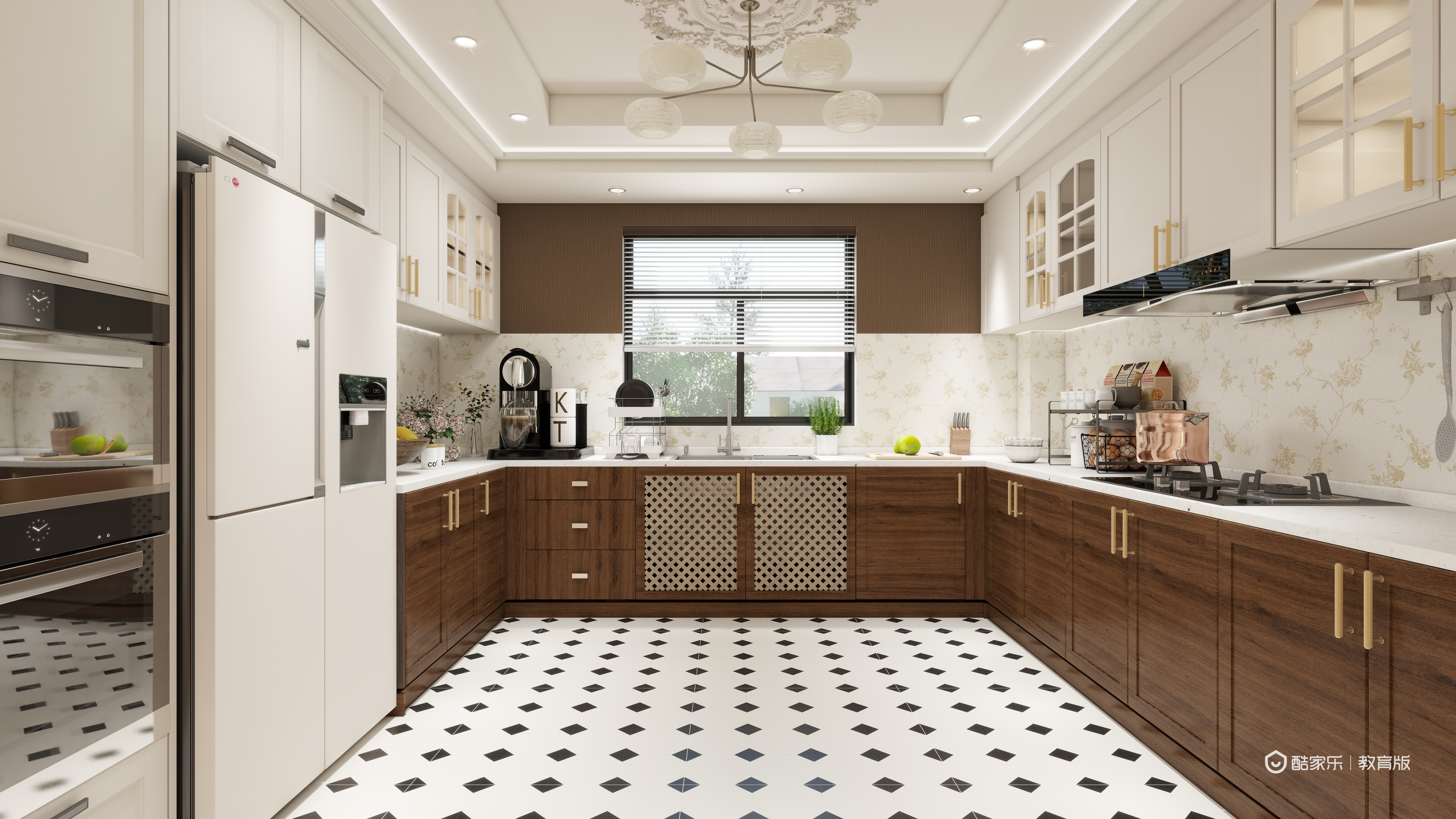 赖雨彤-弗蕾尔一层厨房装修效果图第3张