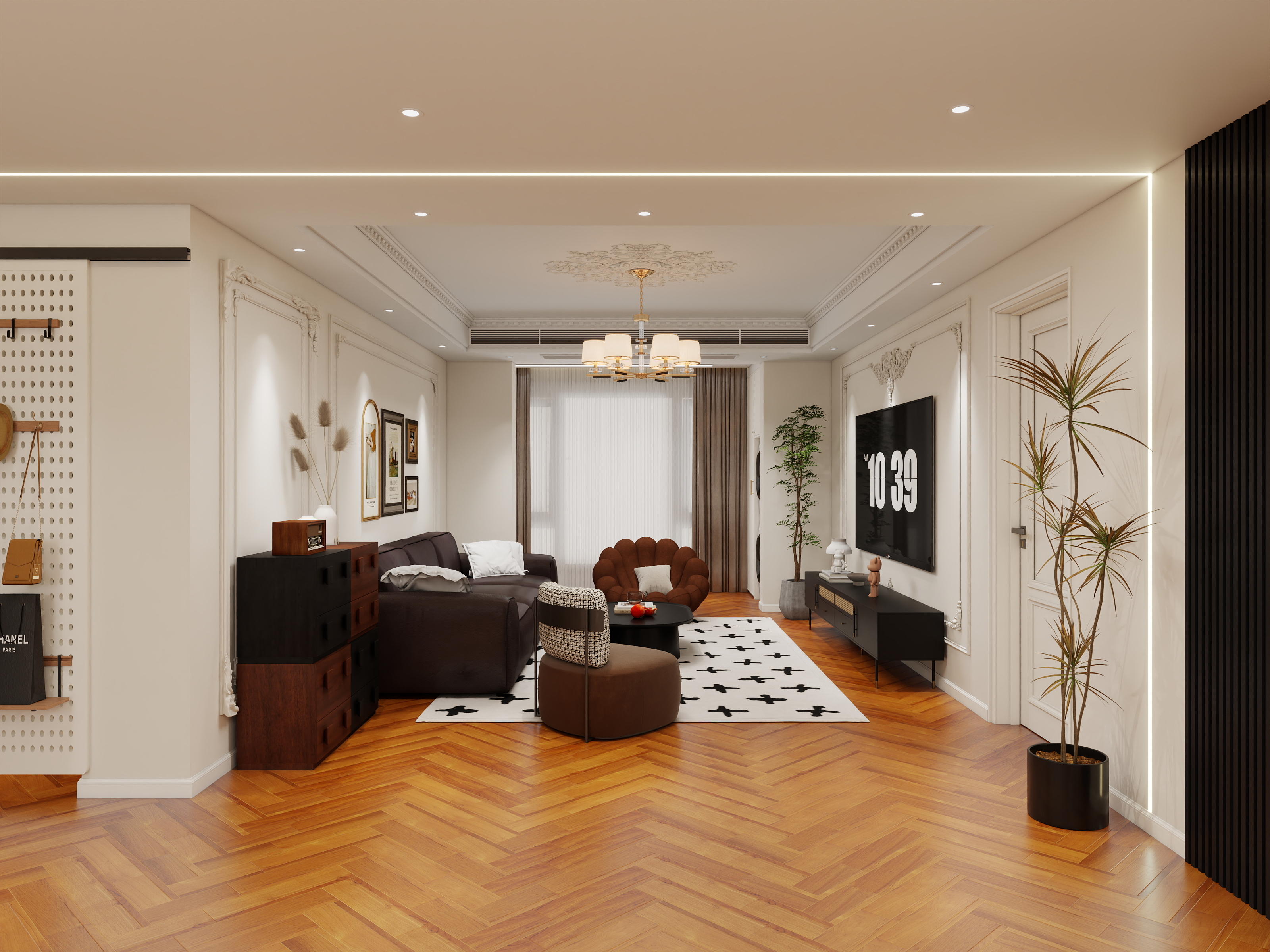 查.设计-WD02 简约轻法式-装修设计方案