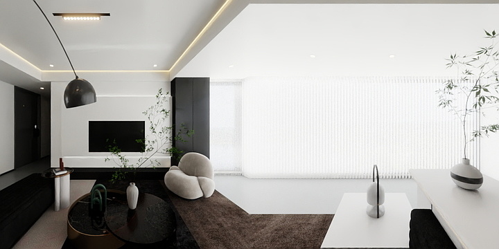 皮老师易理设计-极简风-装修设计方案