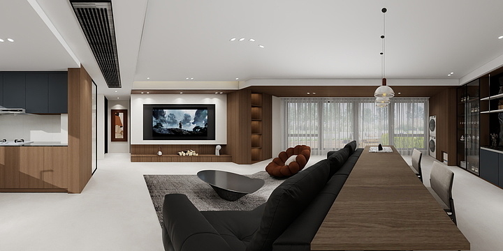 颍上简一装饰-世贸洋房142-装修设计方案