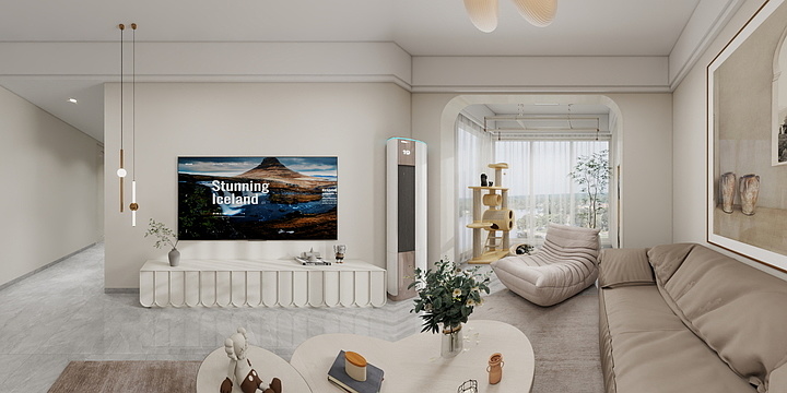 装修设计陈先生-陈龙生-硬装专业等级考核户型-装修设计方案