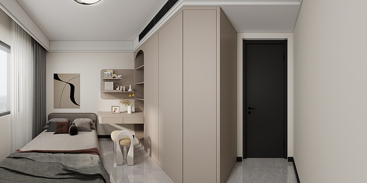 品麓-李明-李明-泽信公馆170-轻奢-装修设计方案