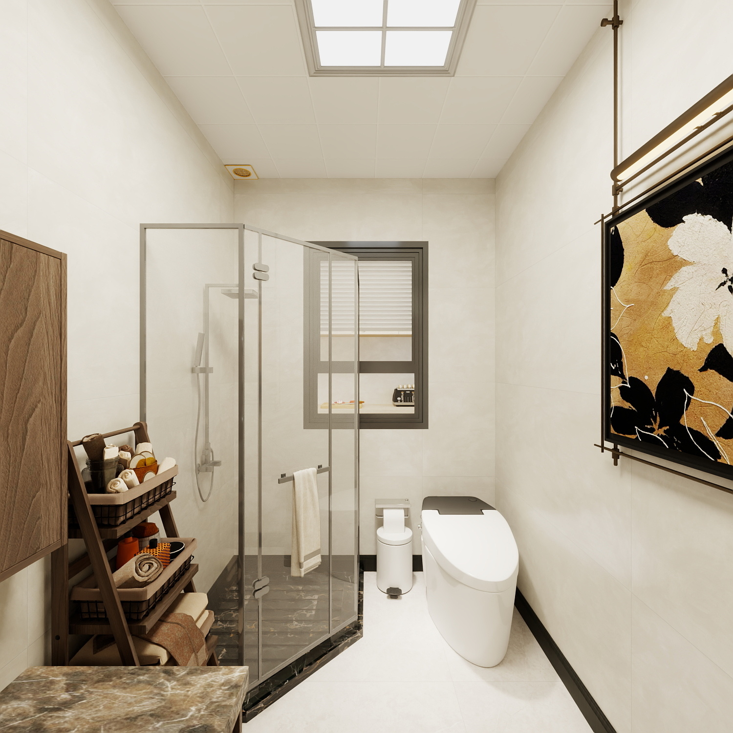 罗星莉-雅韵华居一层卫生间装修效果图第4张