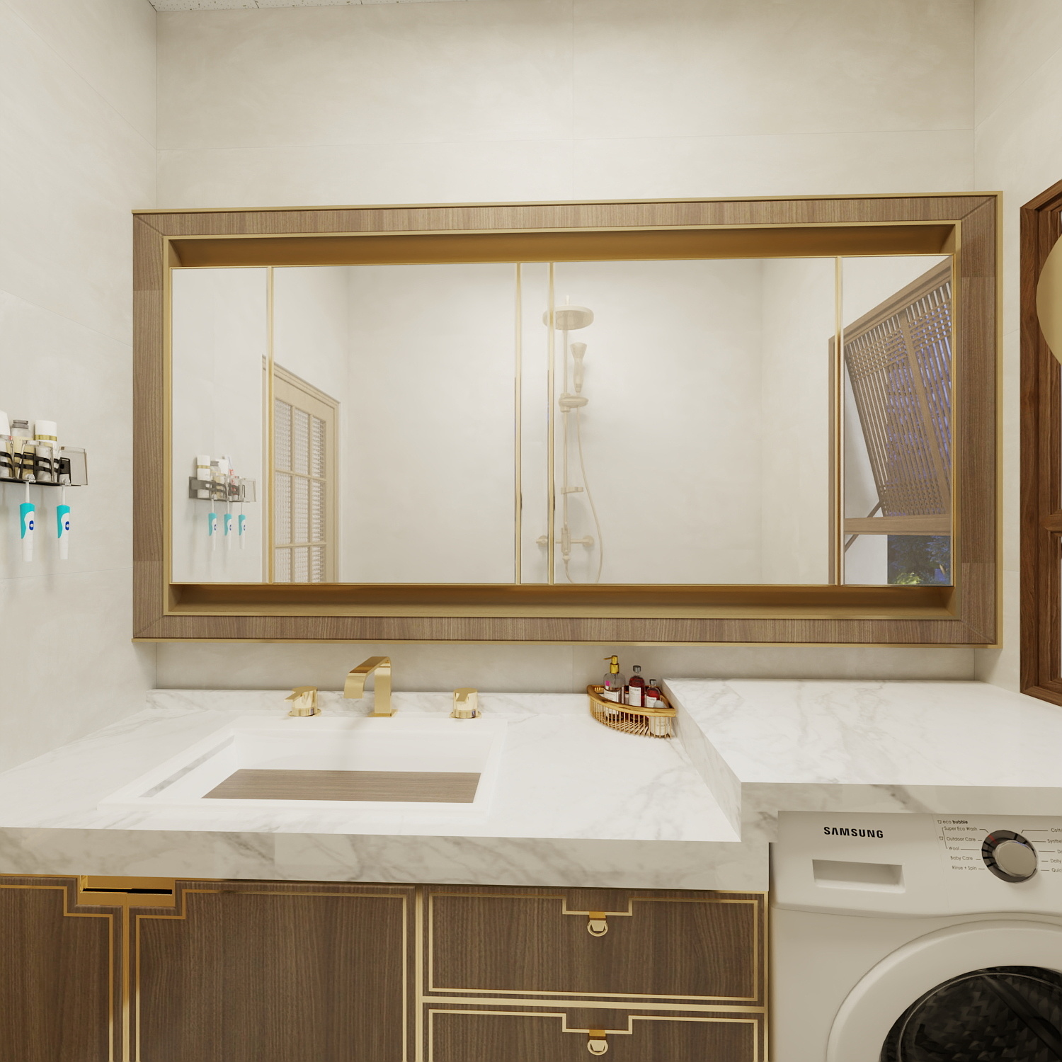 罗星莉-雅韵华居一层主卫装修效果图第3张