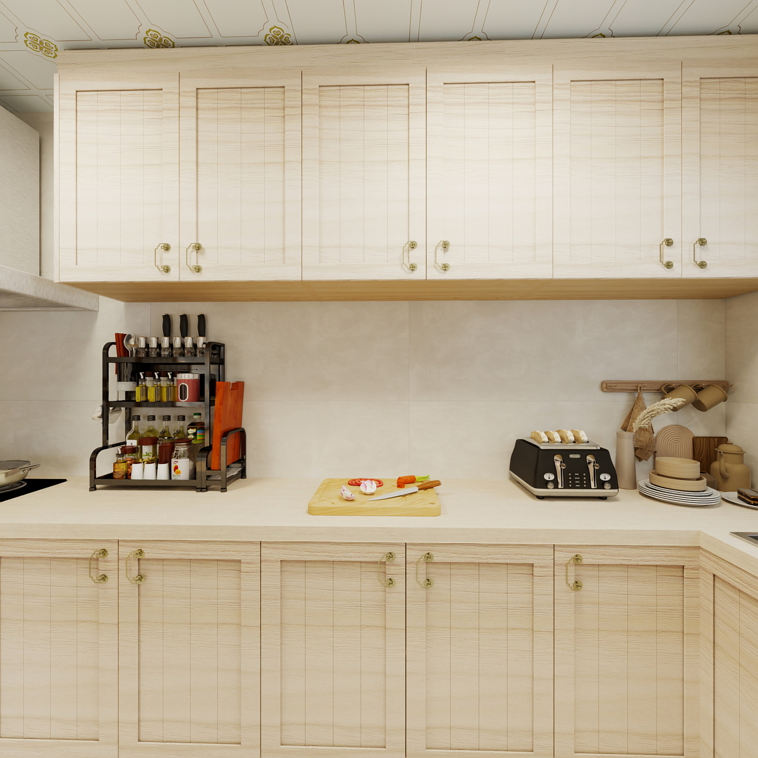 罗星莉-雅韵华居一层厨房装修效果图第5张