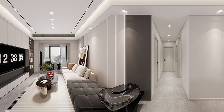 晓明设计工作室.-宏维天地-装修设计方案