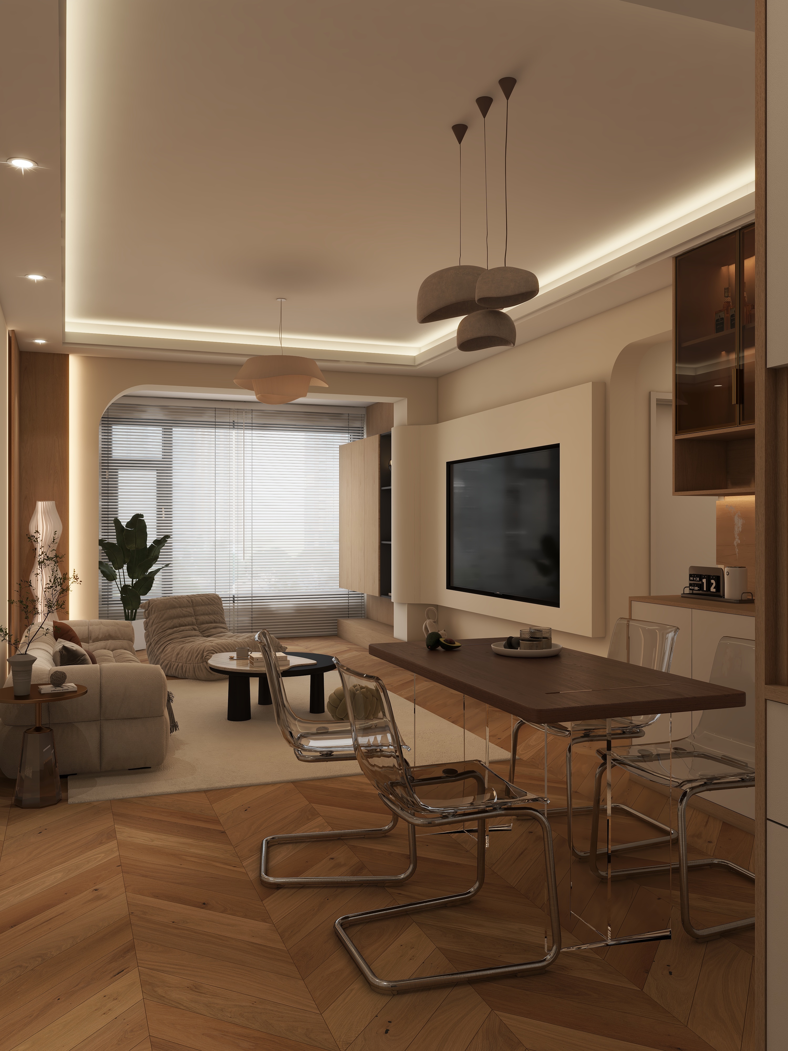 未定稿带水印图纸-埃尔斯木纹 状元府 北部大区-装修设计方案