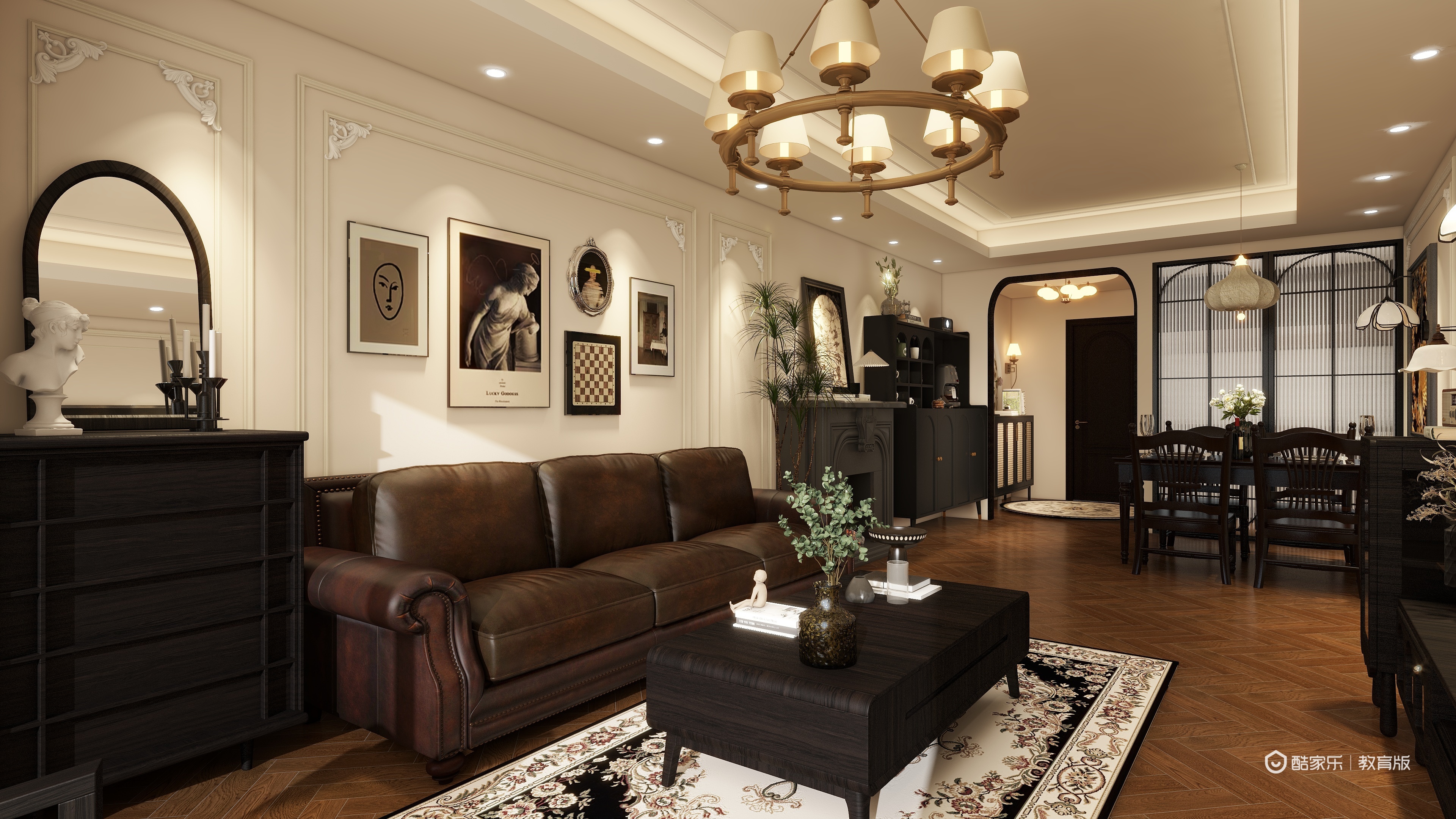 崔雨Jzes-法式复古-装修设计方案