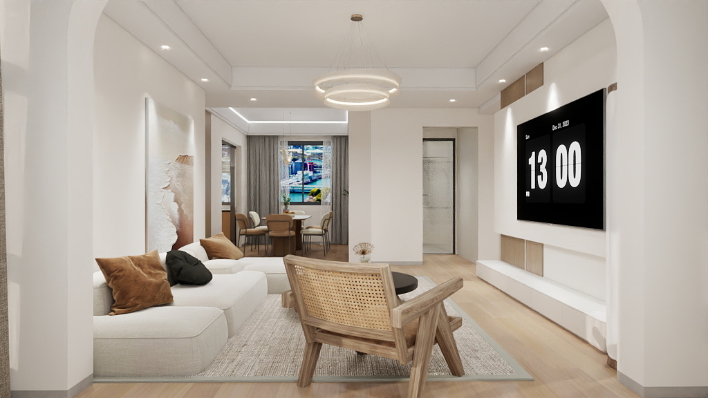 独断万古王天帝-紫金花城3-2404-装修设计方案