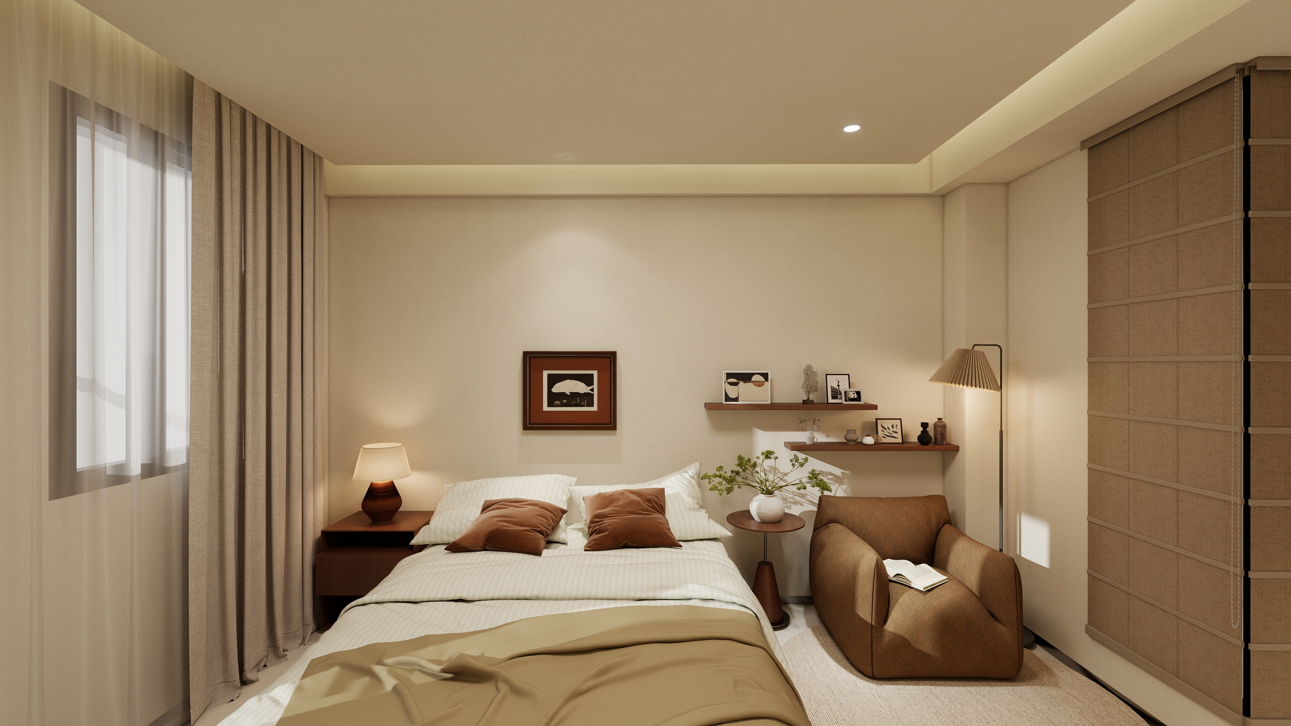 司司改造家-诧寂风民宿设计-装修设计方案