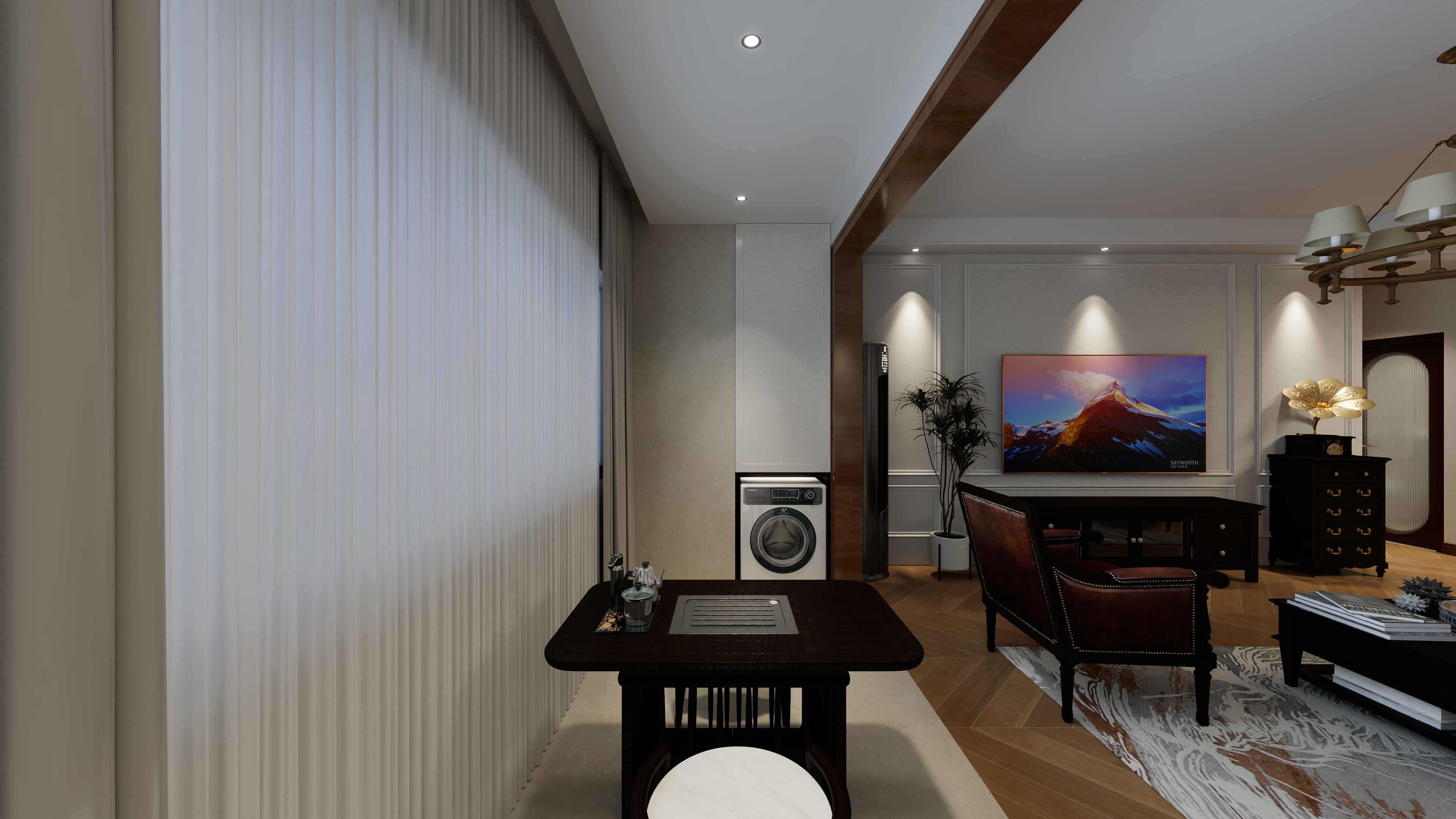 梵居空间设计-桂雨江南-装修设计方案