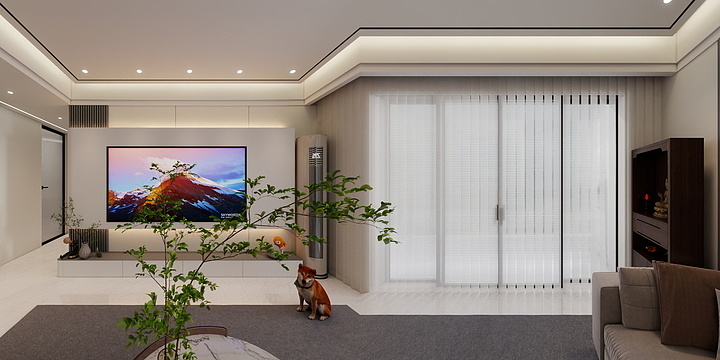 刘振宇slime-127㎡4室-装修设计方案