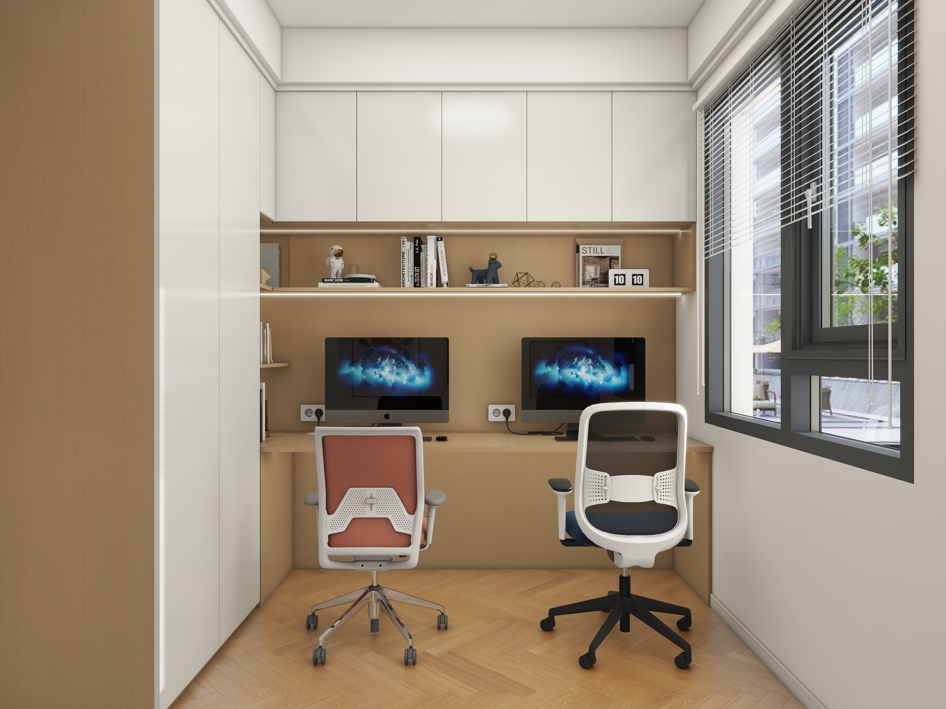 晓凤19154169036-万达北苑高层125平（原木风）装修效果图