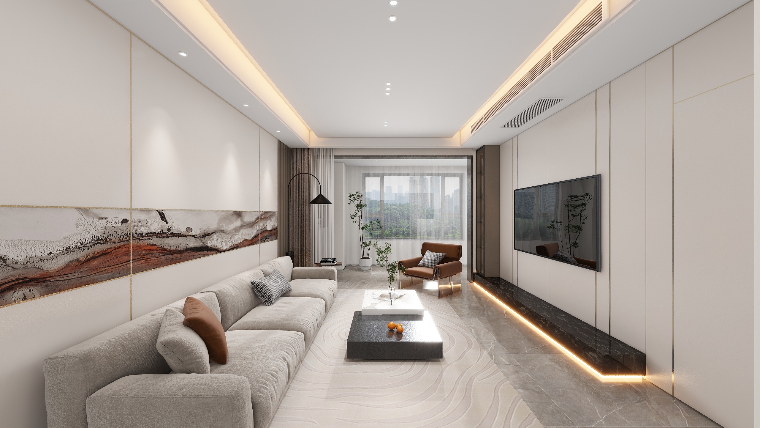 阳光cici-106m²简约3室-装修设计方案