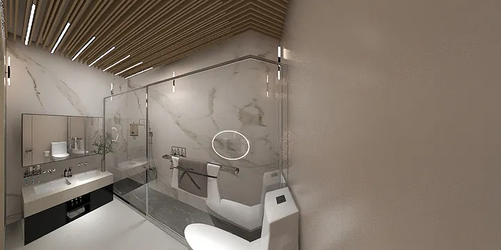 makcii的装修设计方案:BATHROOM