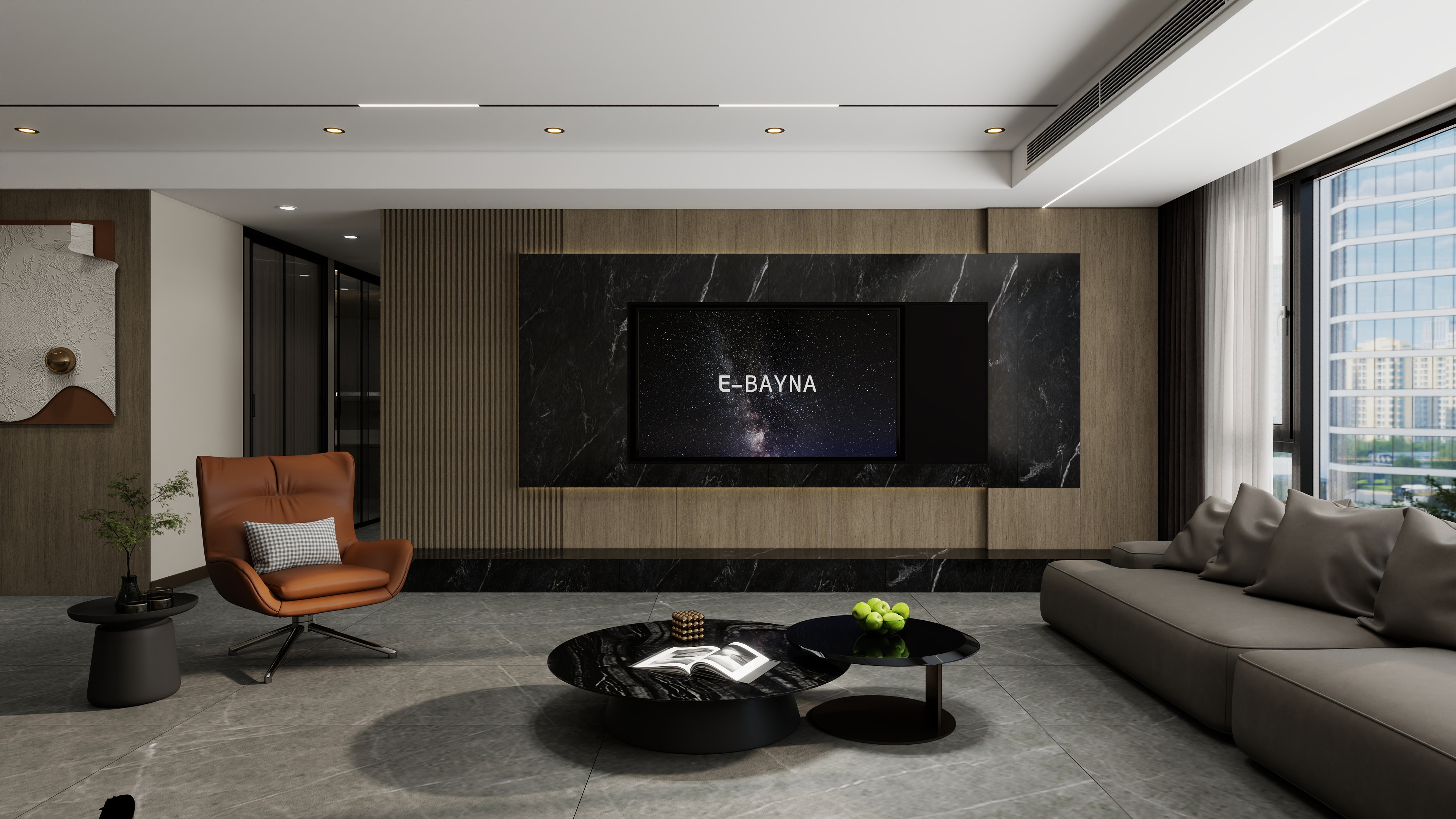 设计师石宏月-金龙御景意式极简165平4室2厅1厨2卫-装修设计方案