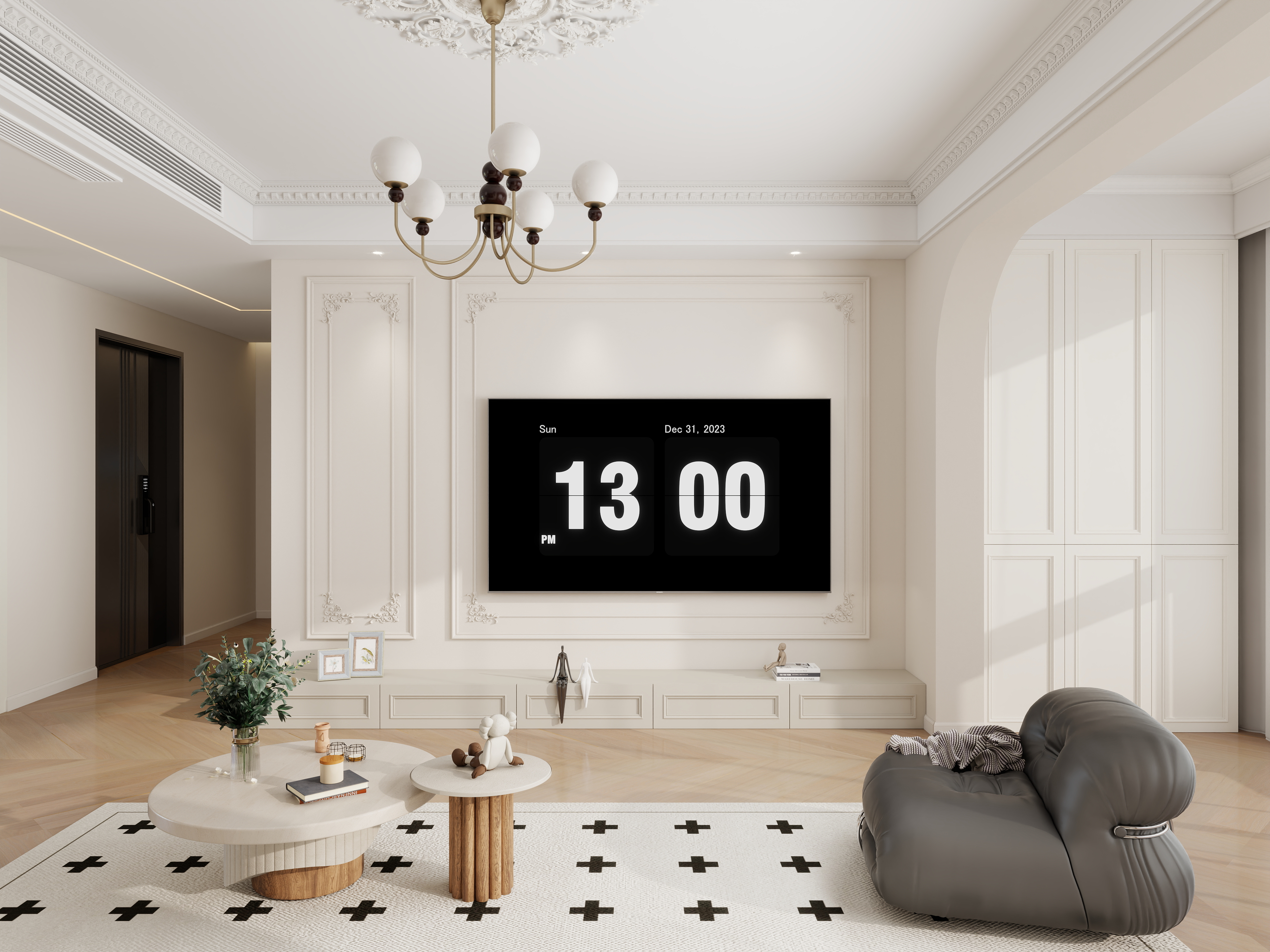 暮商十六-芙蓉湖畔法式奶油-装修设计方案