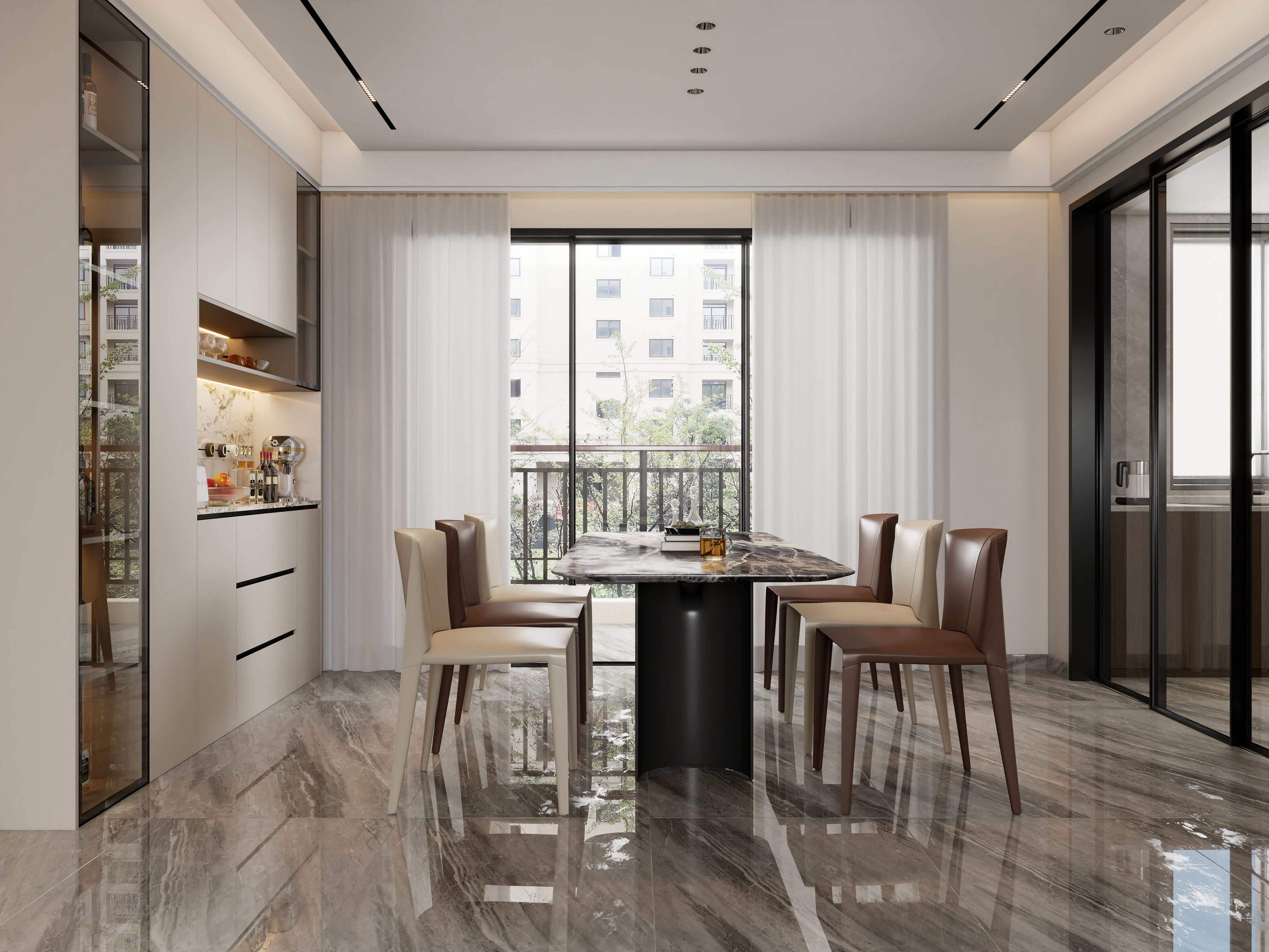 龙珠设计-小区房154㎡4室-装修设计方案