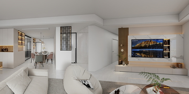 v小艺-川网国际花园-装修设计方案