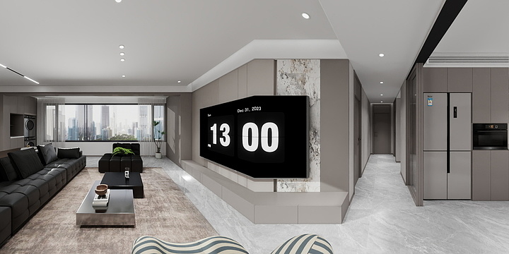 尚景逸家装饰设计-蚌埠湖山春晓28栋2单元502-装修设计方案