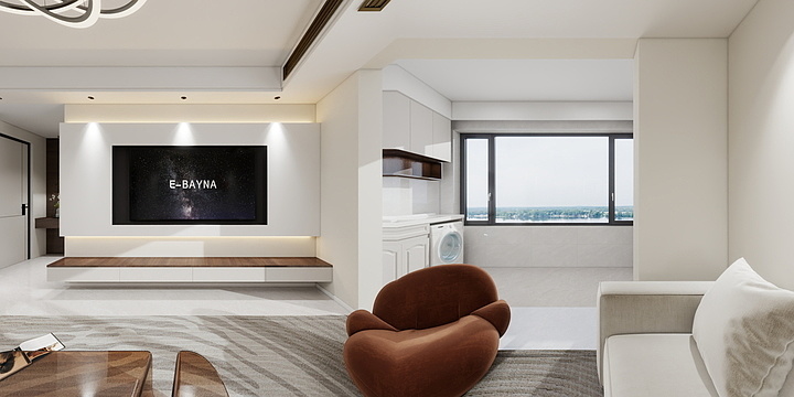 Craftsman赵-美丽景湾-简约-装修设计方案