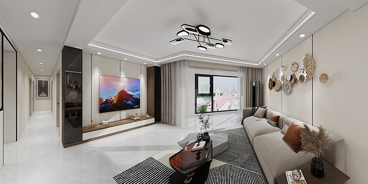 博强装饰设计-瞿锐-摩卡小镇22-1401-装修设计方案