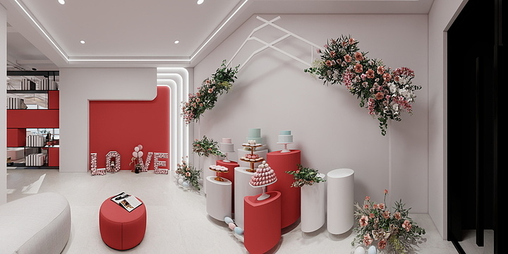 设计师Emiya-婚介中心-装修设计方案