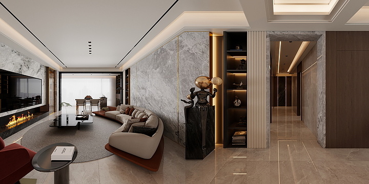 设计|龚-现代轻奢-装修设计方案