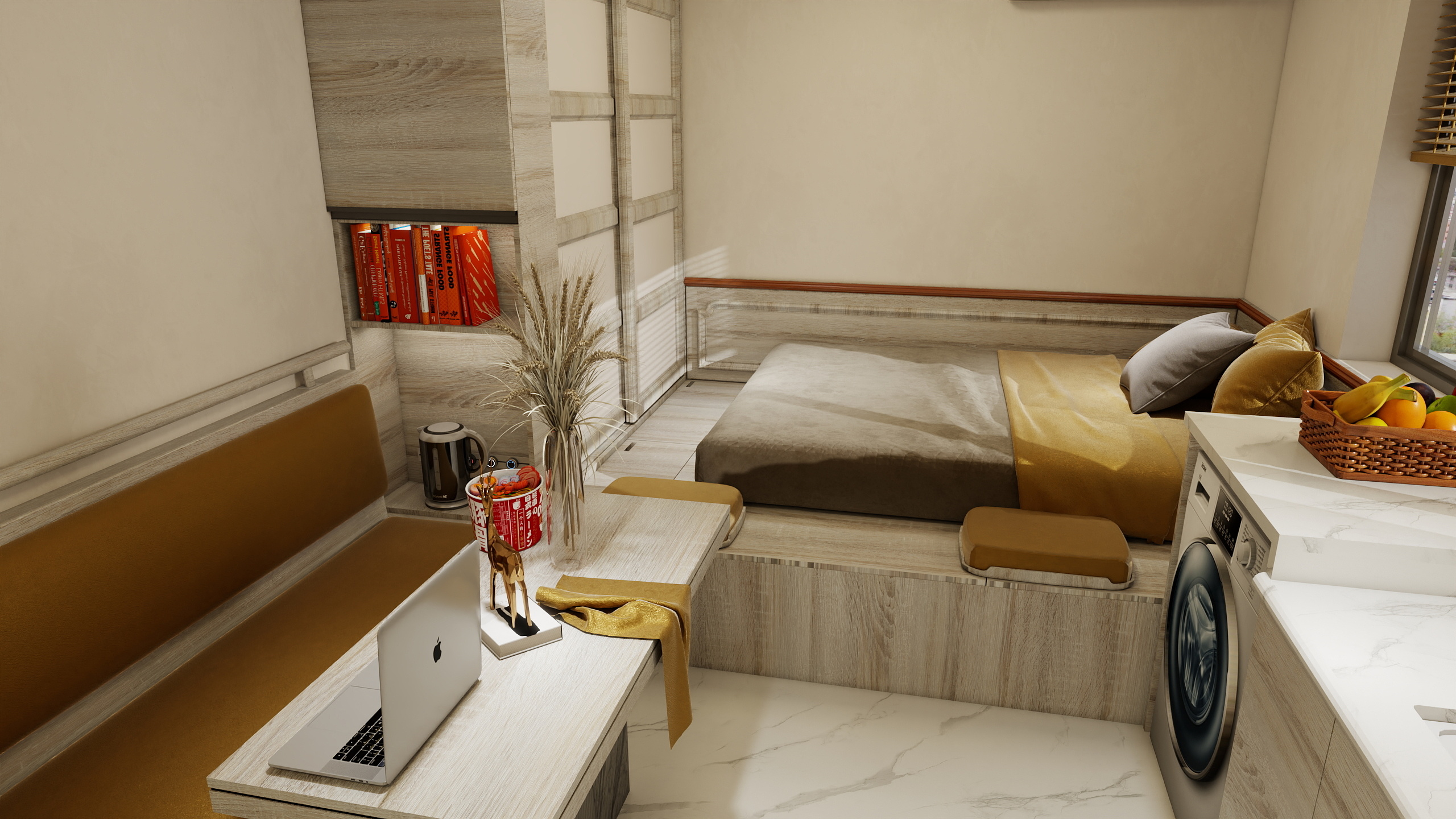 林雪娟设计-花园公寓616房（16㎡）-装修设计方案